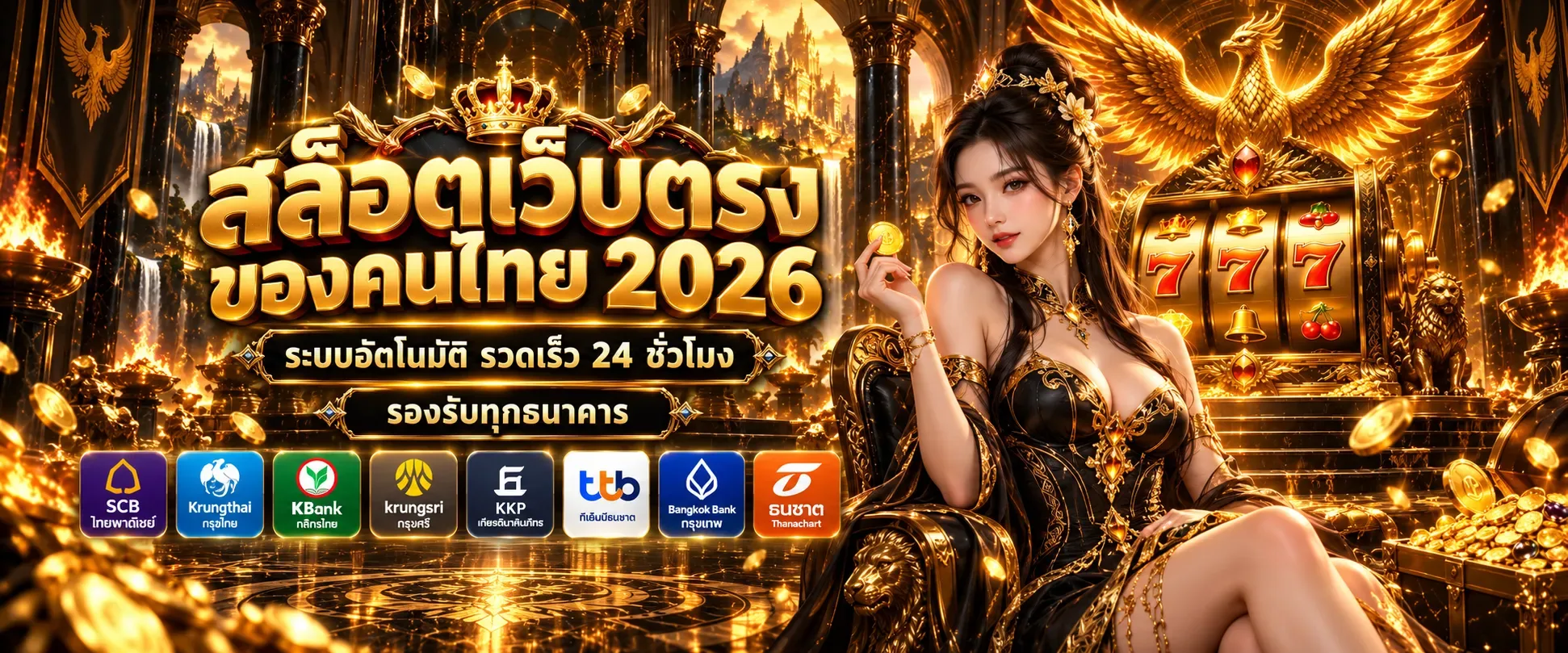 สล็อตเว็บตรง ของคนไทย 2026 สล็อตโตะ168 ระบบอัตโนมัติ รองรับทุกธนาคาร